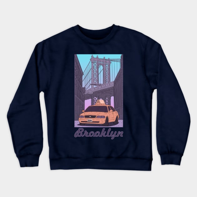 brooklyn Crewneck Sweatshirt by vanpaul54